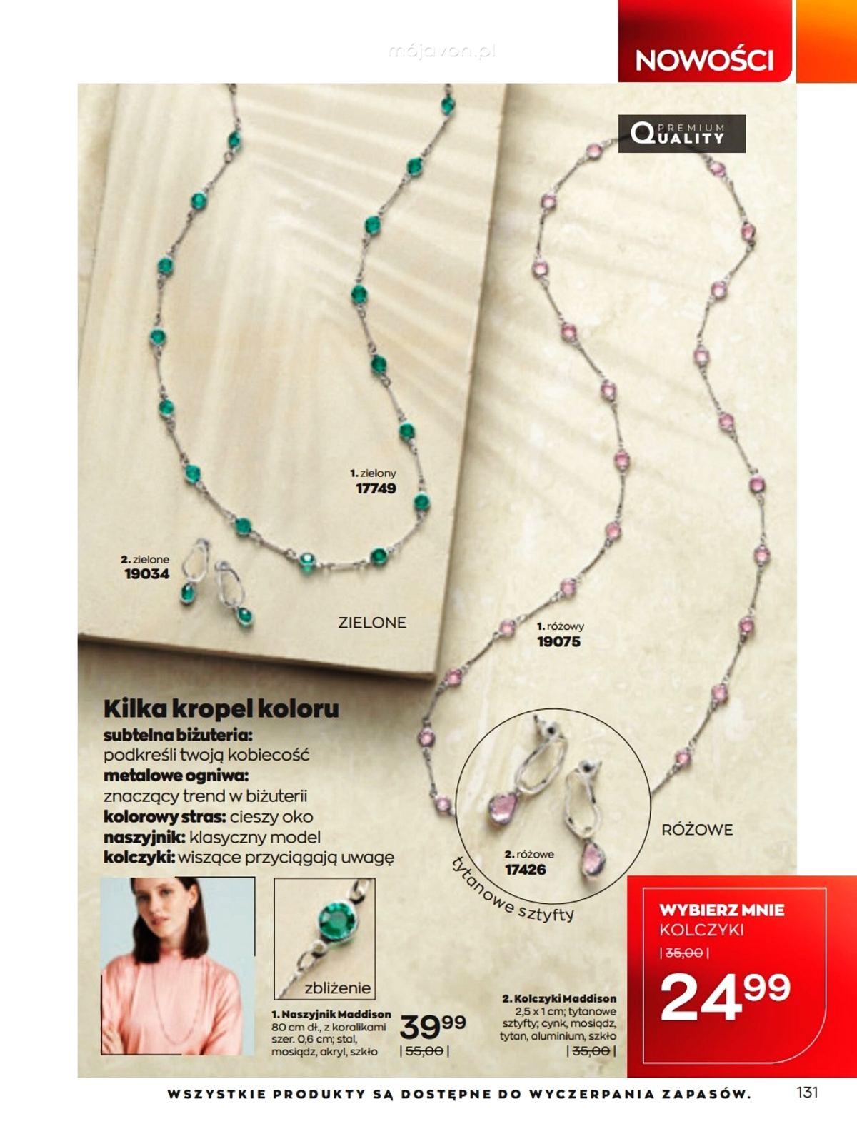 Gazetka promocyjna Avon str. 131