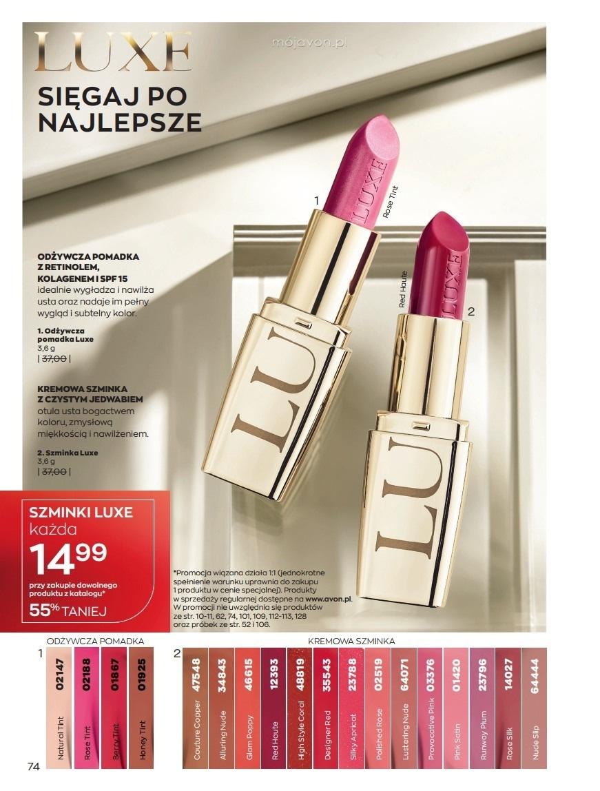Gazetka promocyjna Avon str. 74