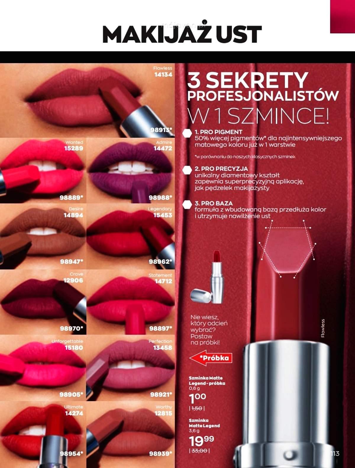 Gazetka promocyjna Avon str. 113