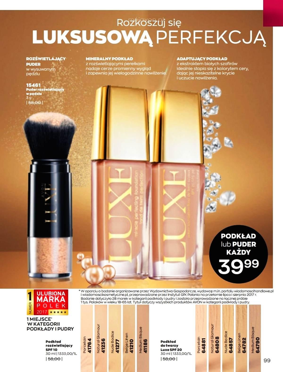 Gazetka promocyjna Avon str. 99