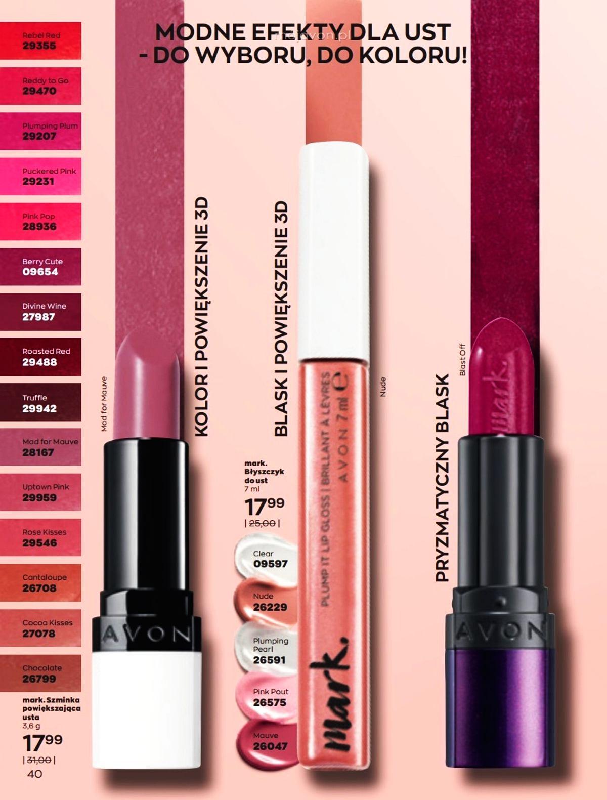 Gazetka promocyjna Avon str. 40