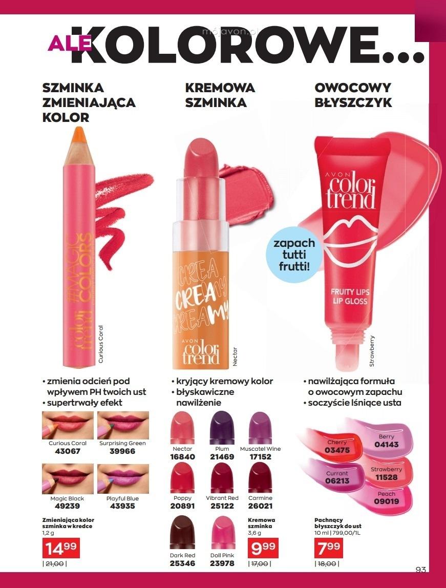 Gazetka promocyjna Avon str. 93