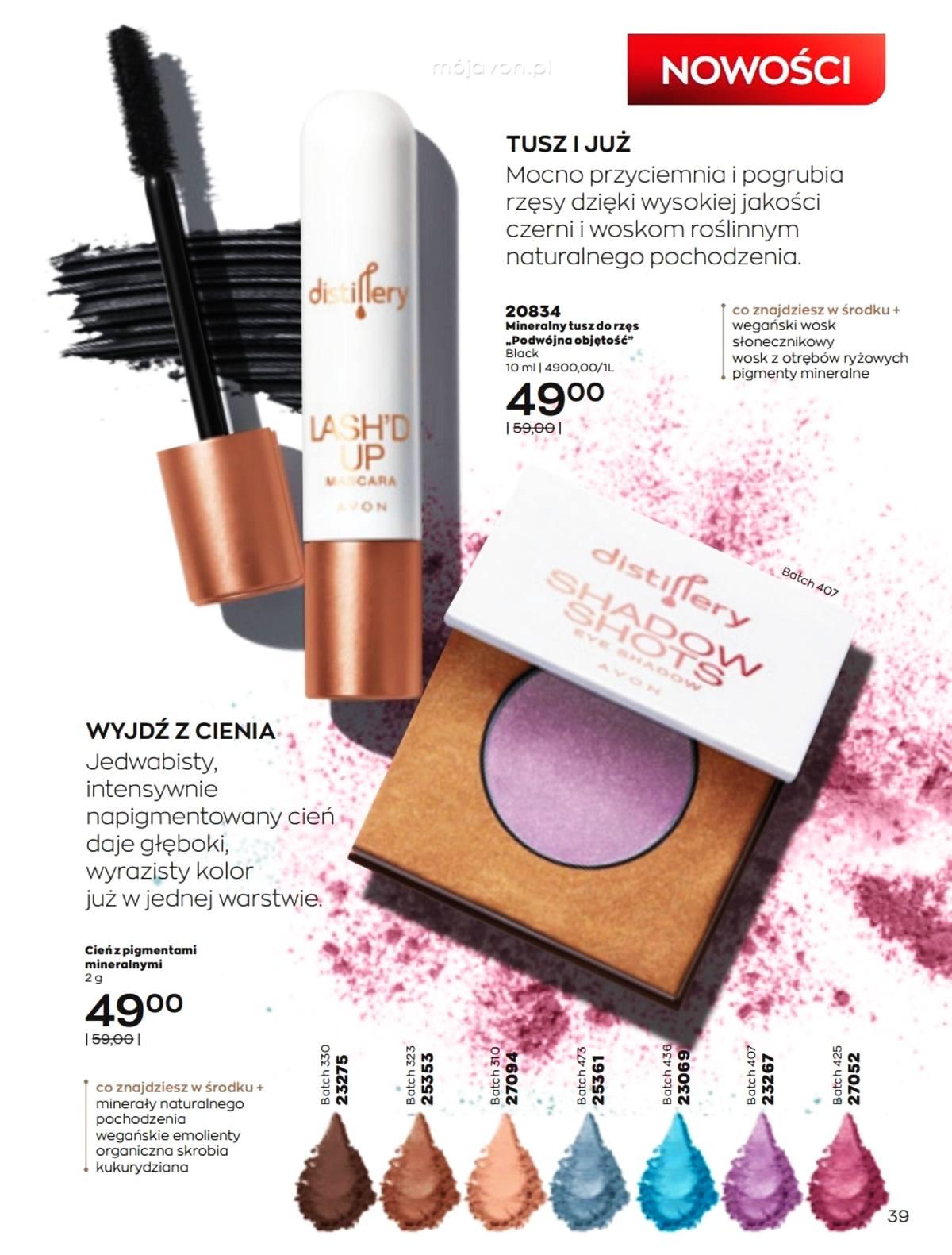 Gazetka promocyjna Avon str. 39