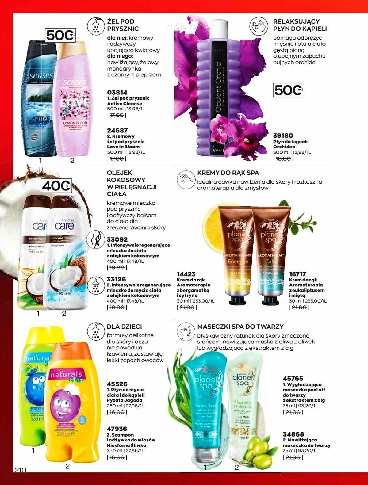Gazetka promocyjna Avon str. 209