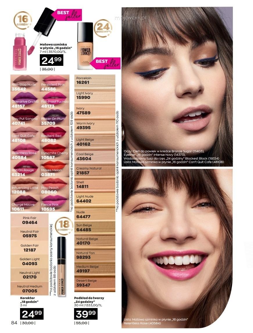 Gazetka promocyjna Avon str. 84