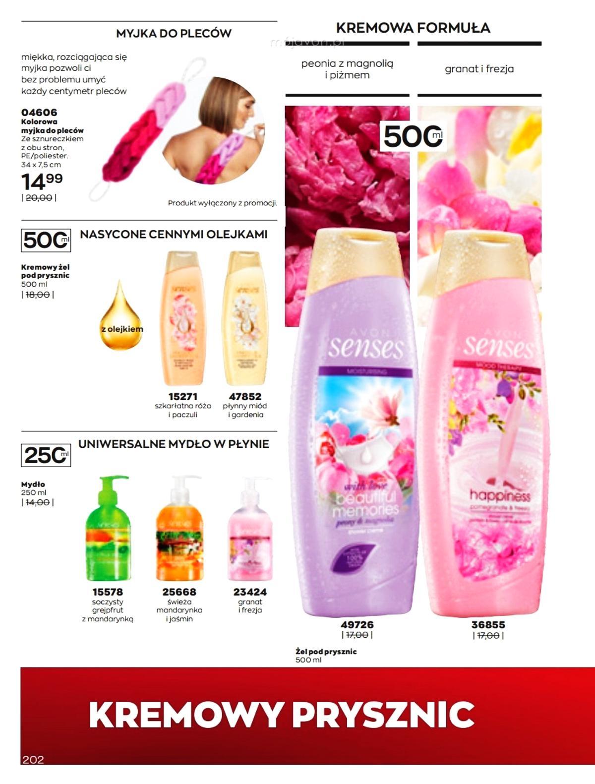 Gazetka promocyjna Avon str. 202