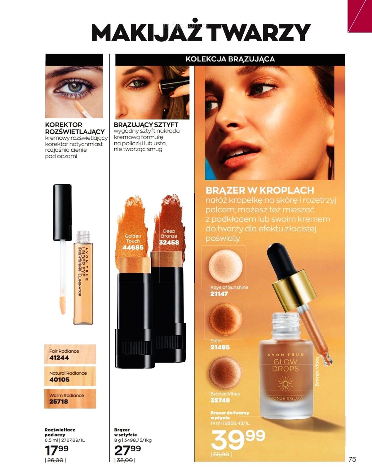 Gazetka promocyjna Avon str. 75