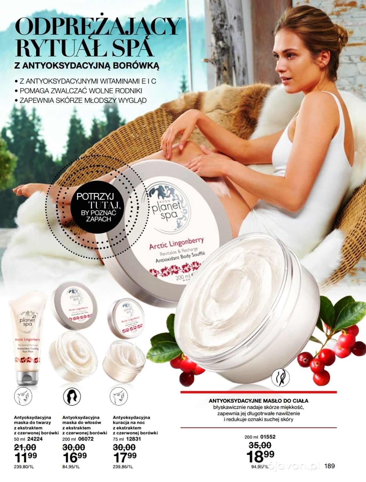 Gazetka promocyjna Avon str. 189
