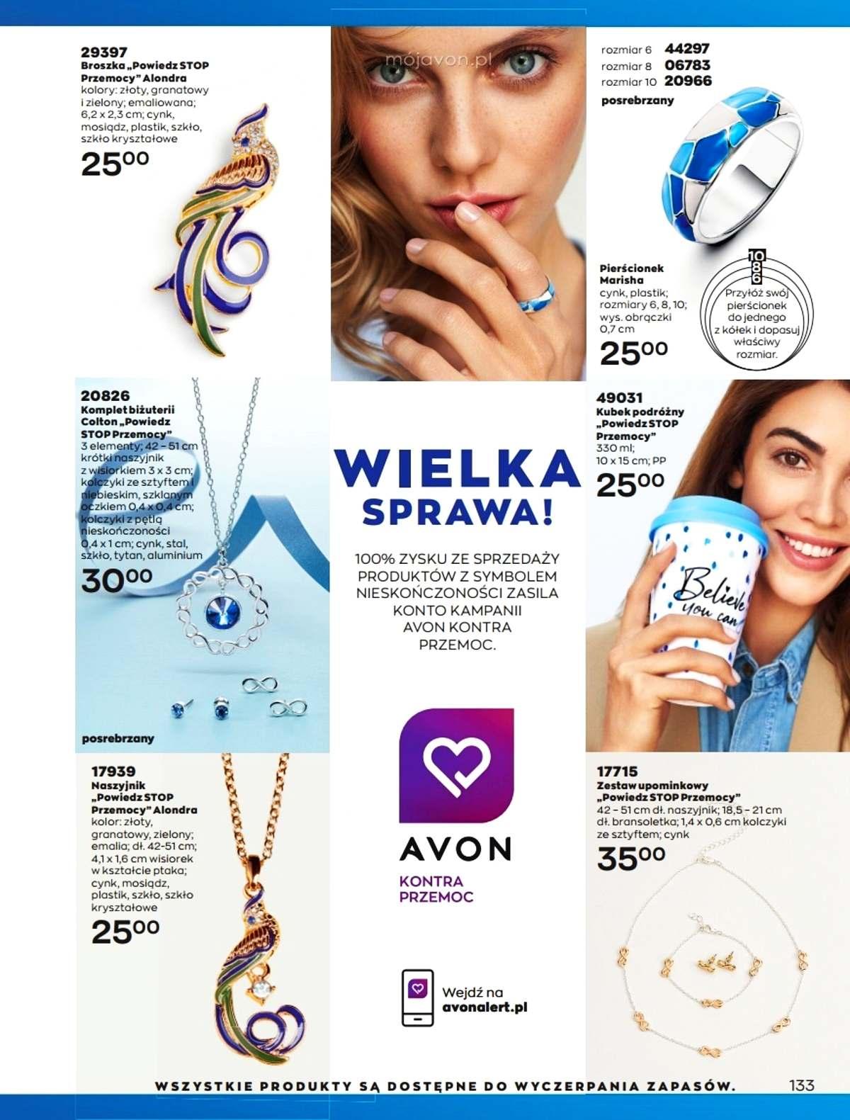 Gazetka promocyjna Avon str. 133