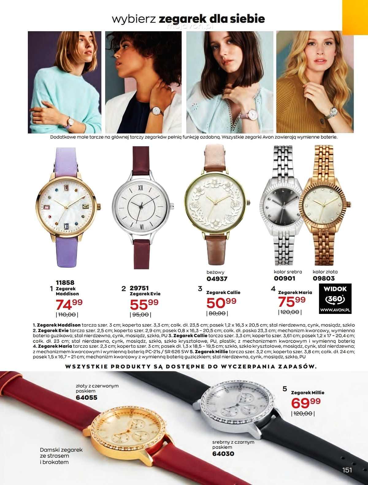 Gazetka promocyjna Avon str. 151