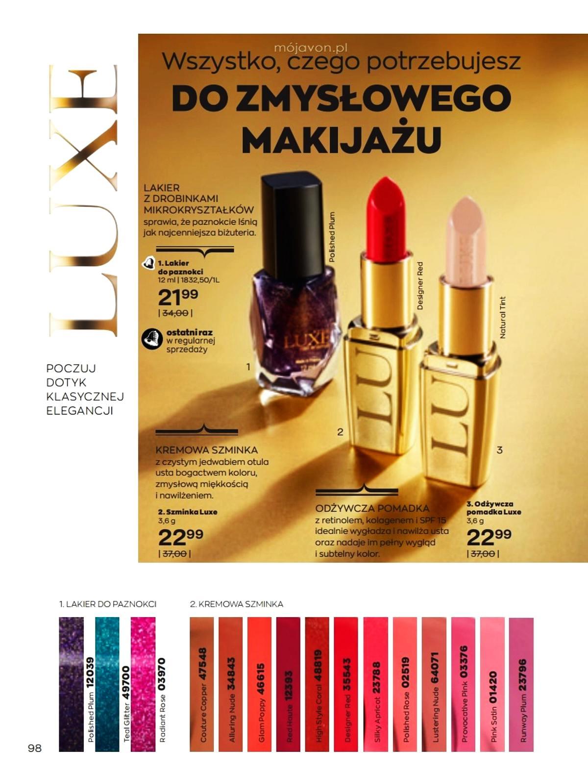 Gazetka promocyjna Avon str. 95