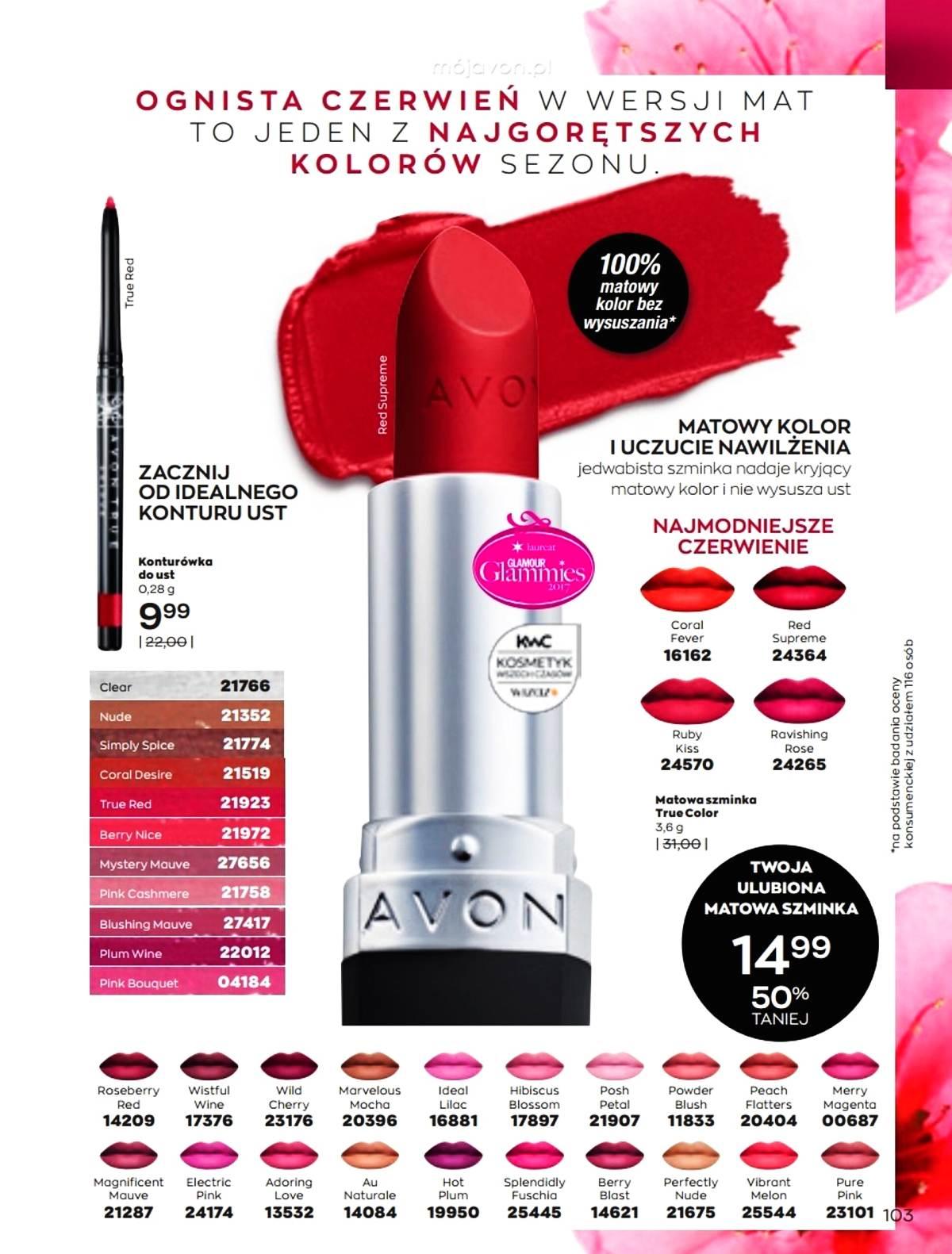 Gazetka promocyjna Avon str. 103