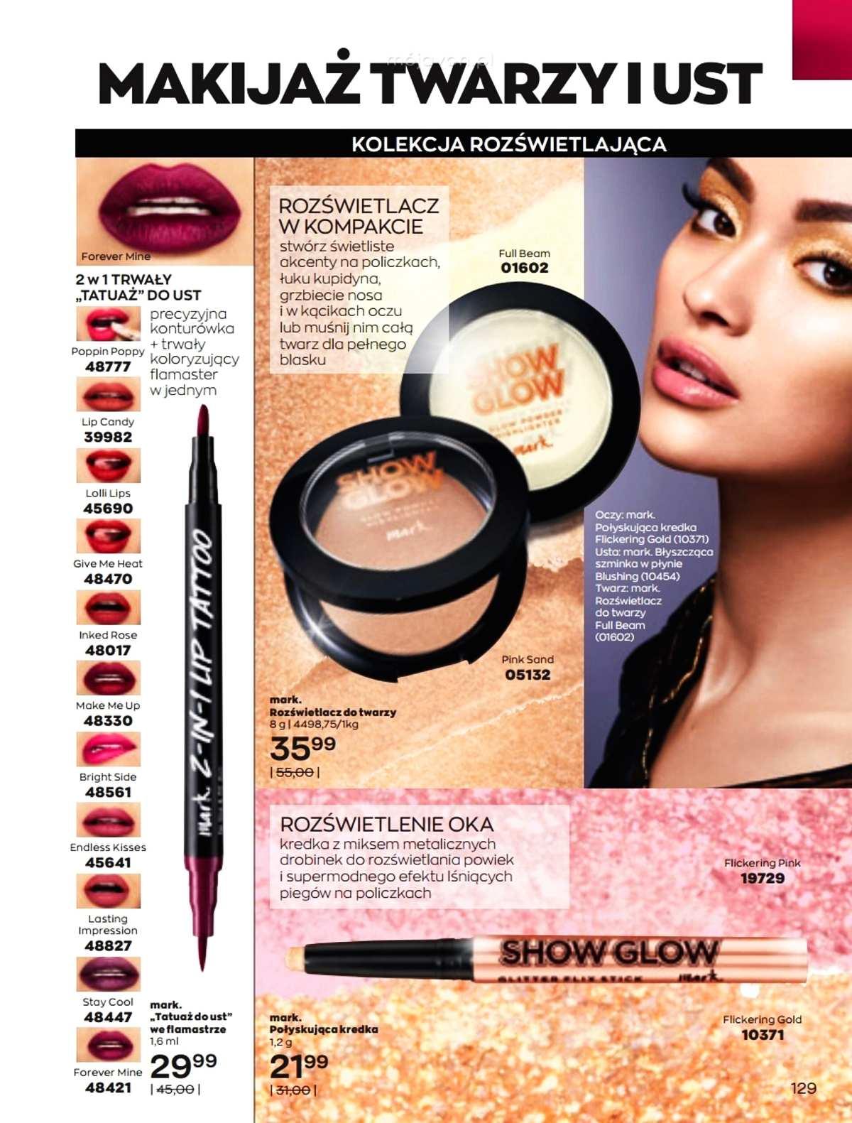 Gazetka promocyjna Avon str. 129