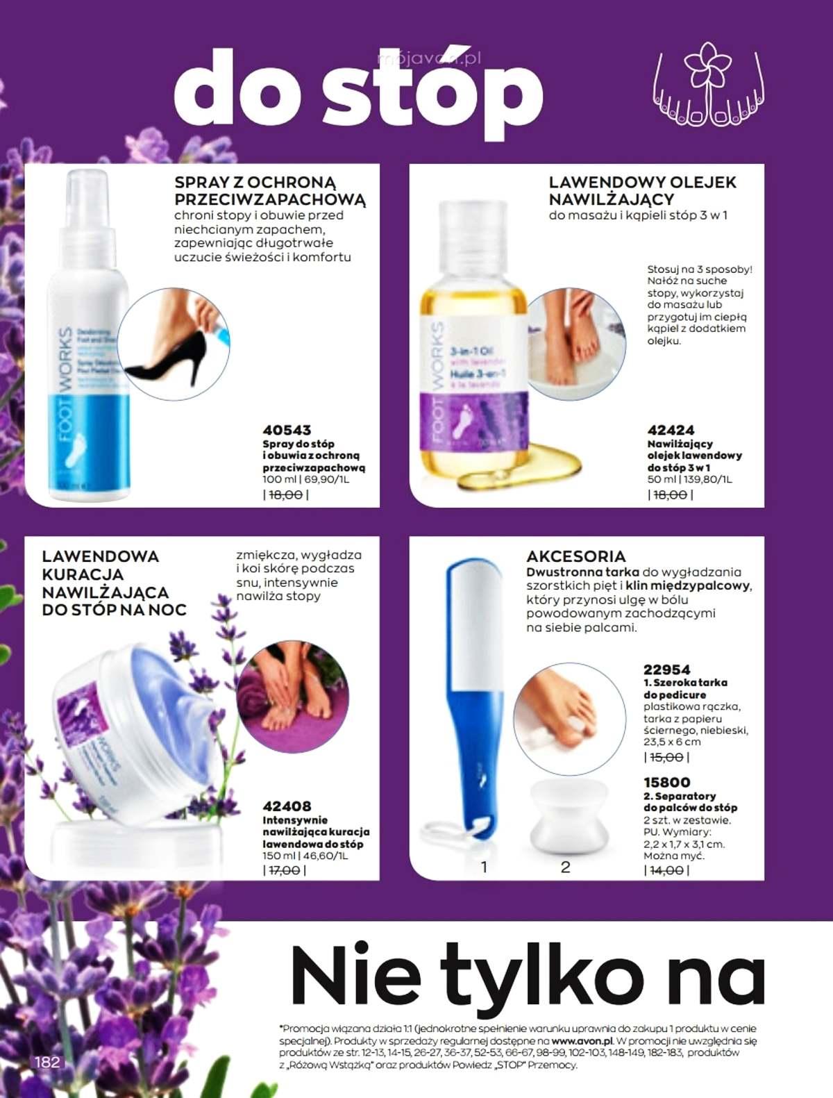 Gazetka promocyjna Avon str. 182
