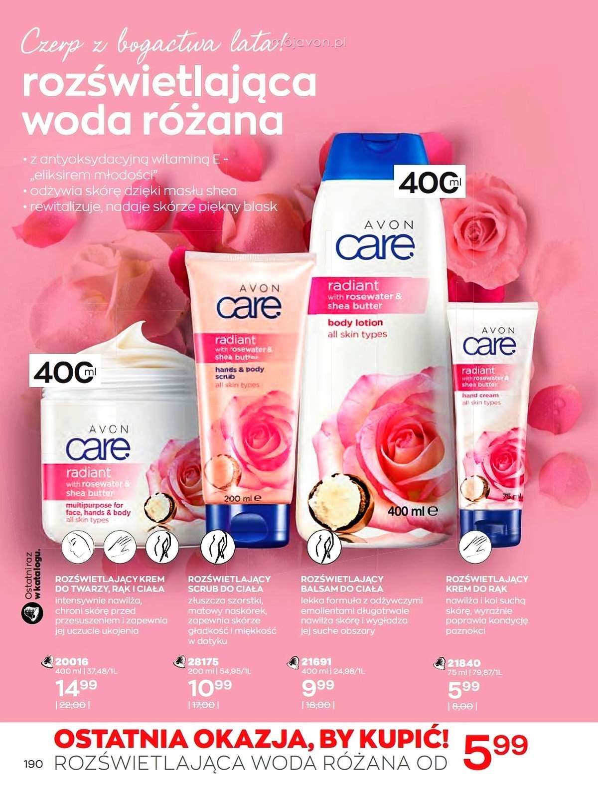 Gazetka promocyjna Avon str. 189