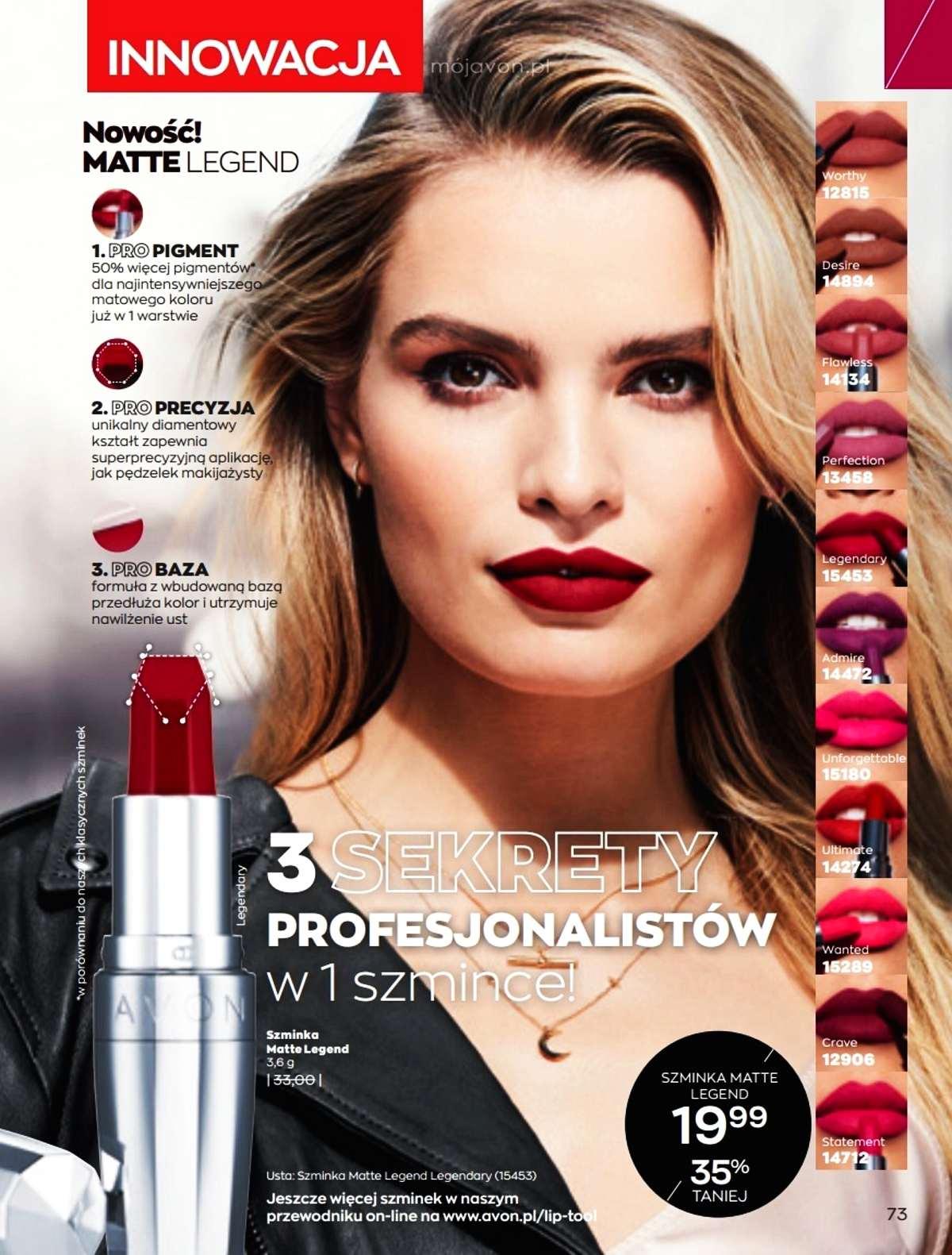 Gazetka promocyjna Avon str. 73