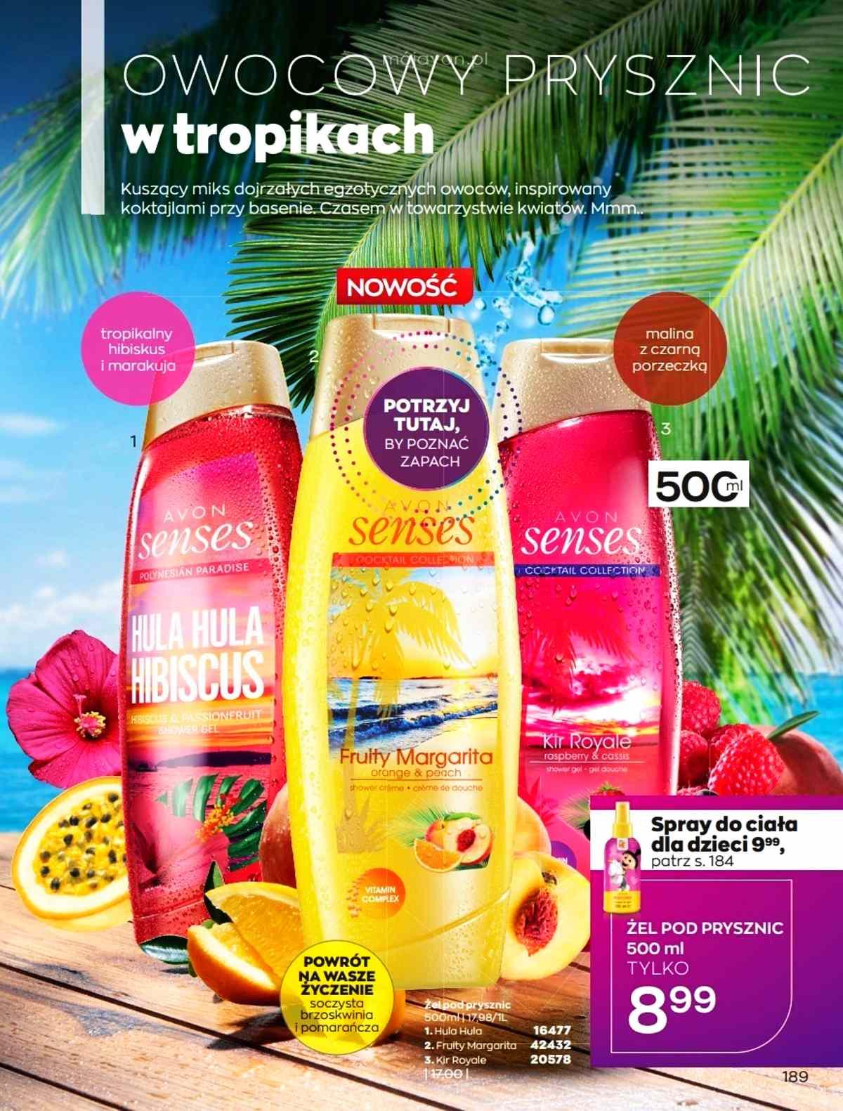 Gazetka promocyjna Avon str. 189