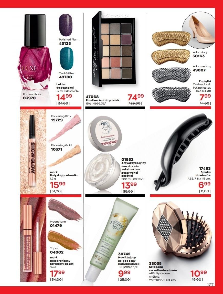 Gazetka promocyjna Avon str. 127