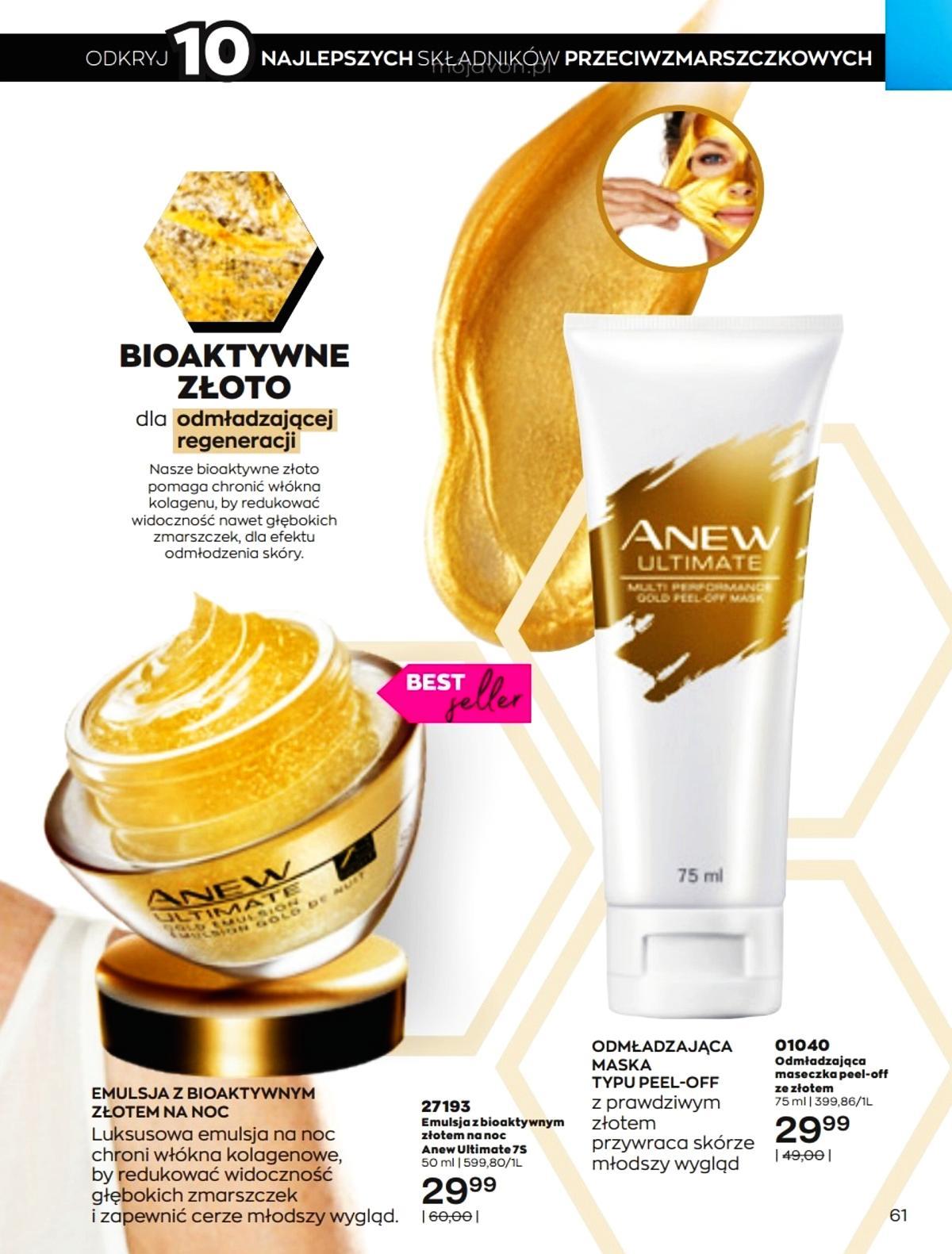 Gazetka promocyjna Avon str. 61