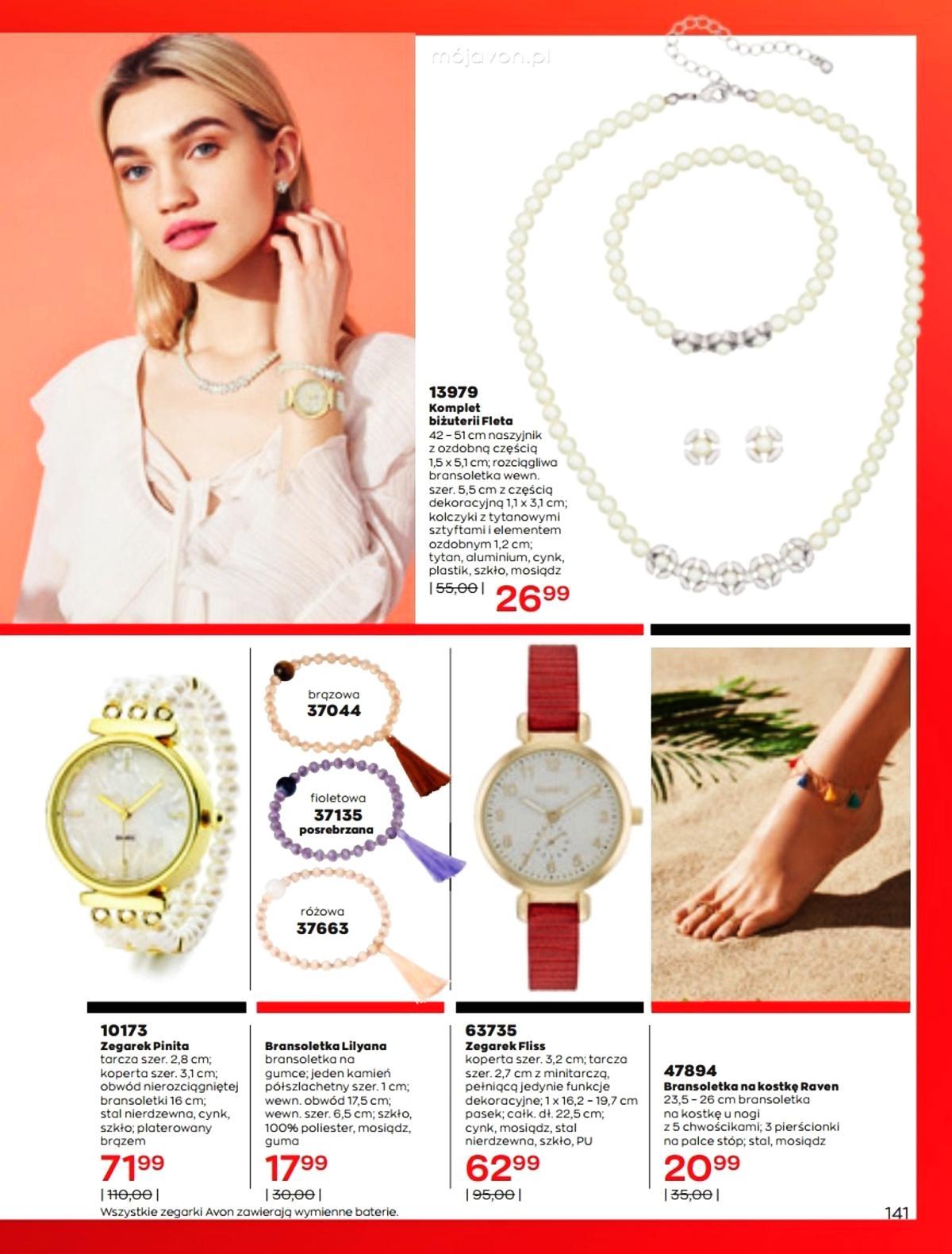 Gazetka promocyjna Avon str. 141
