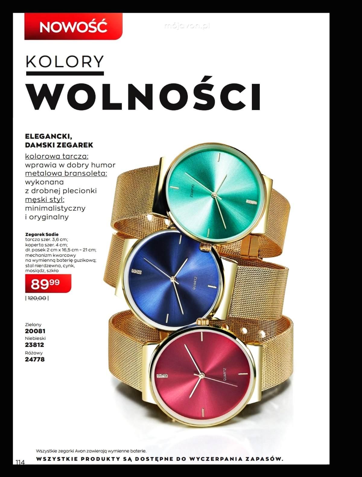 Gazetka promocyjna Avon str. 114