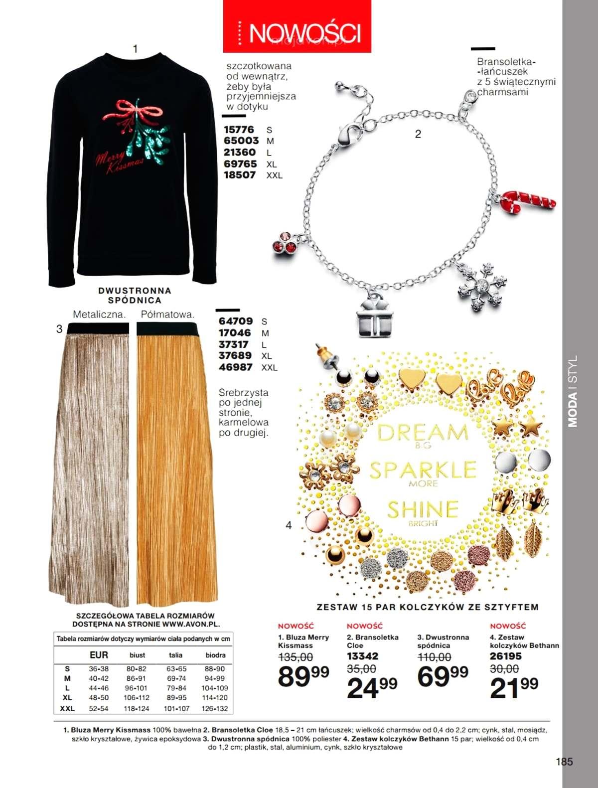 Gazetka promocyjna Avon str. 189