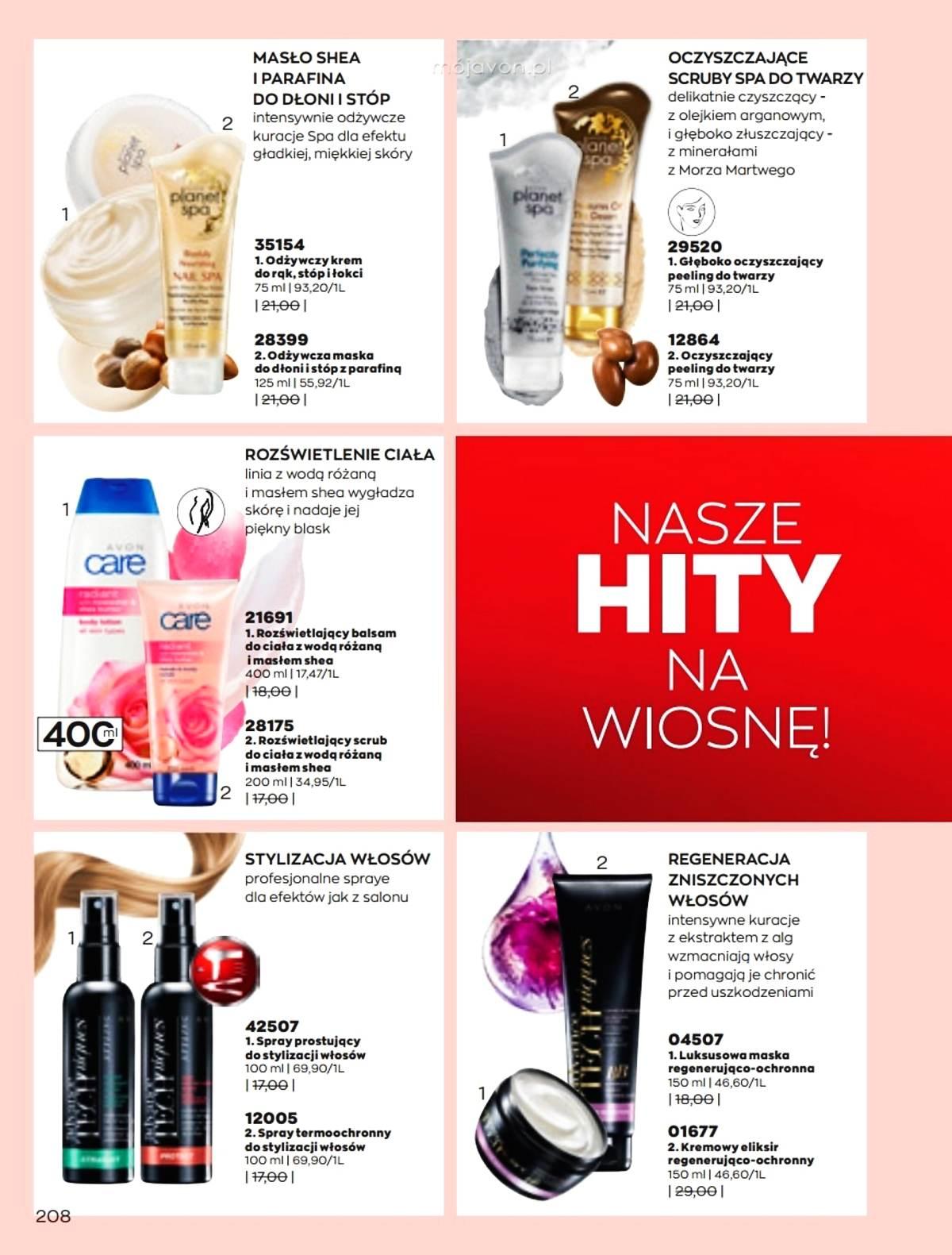 Gazetka promocyjna Avon str. 208