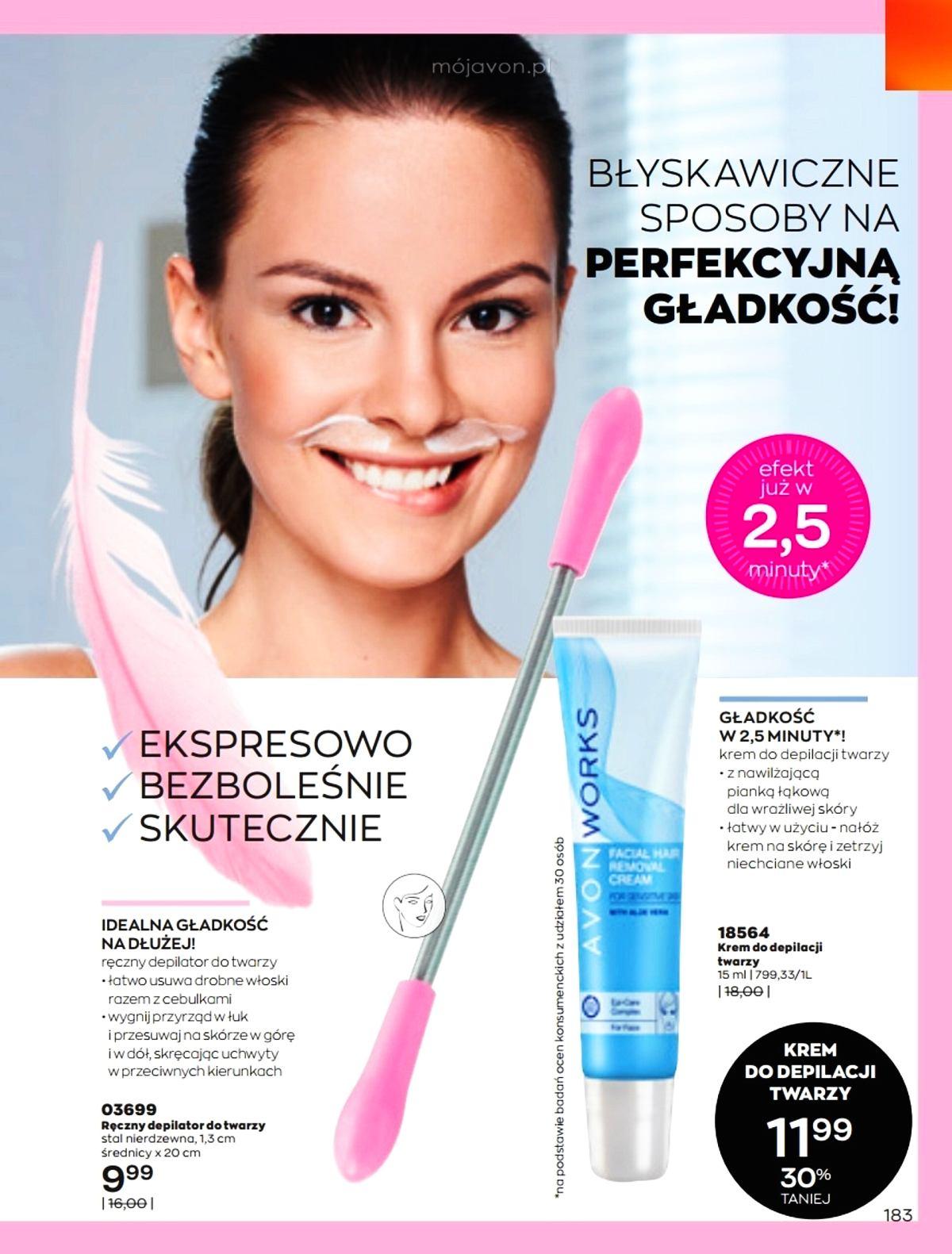 Gazetka promocyjna Avon str. 183