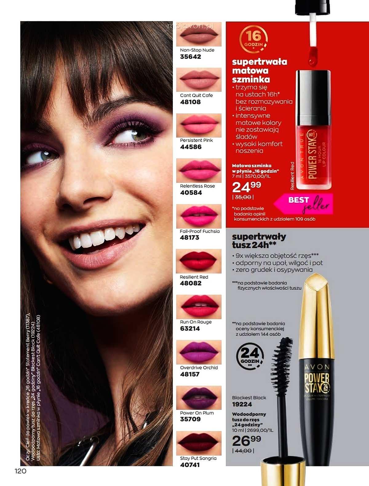 Gazetka promocyjna Avon str. 120