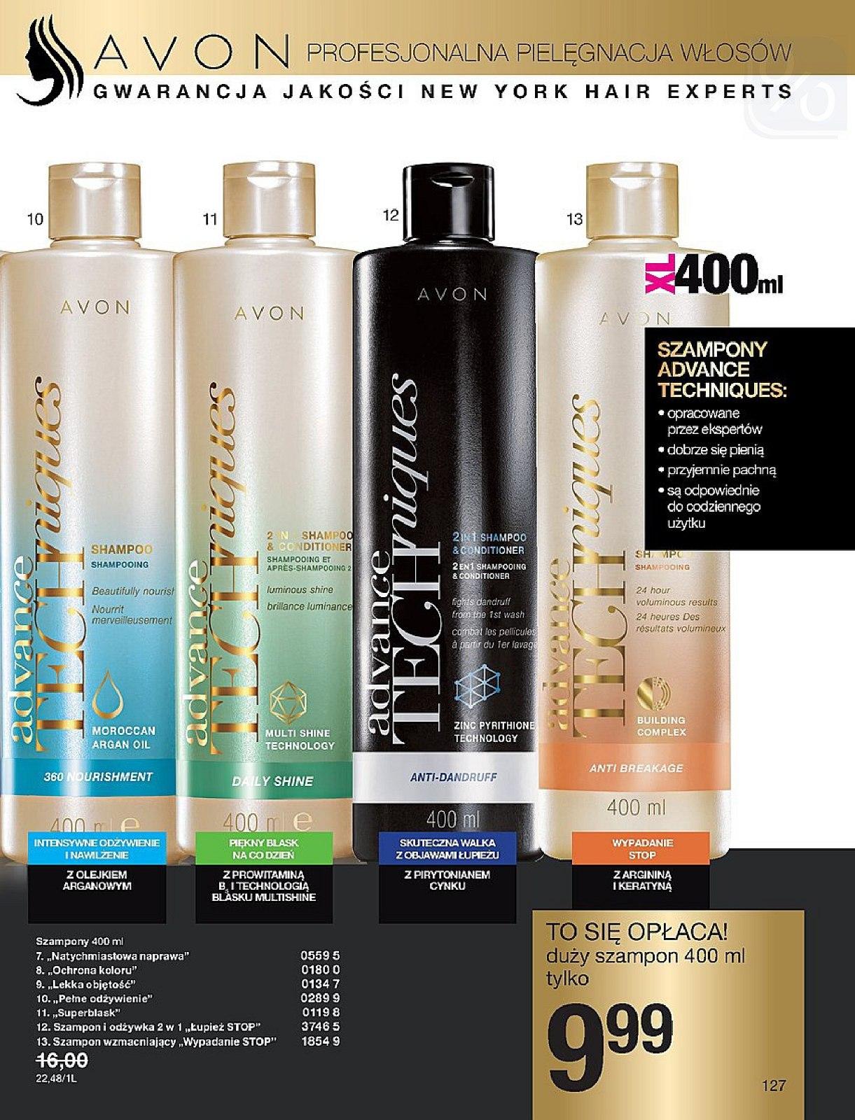 Gazetka promocyjna Avon str. 127