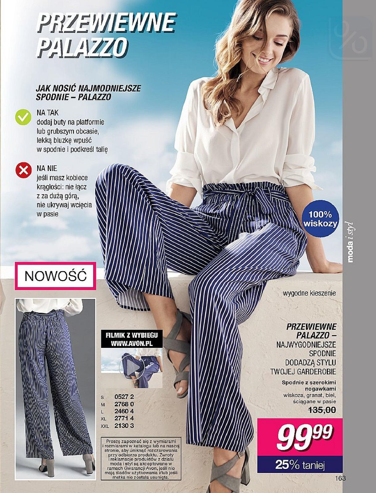 Gazetka promocyjna Avon str. 163