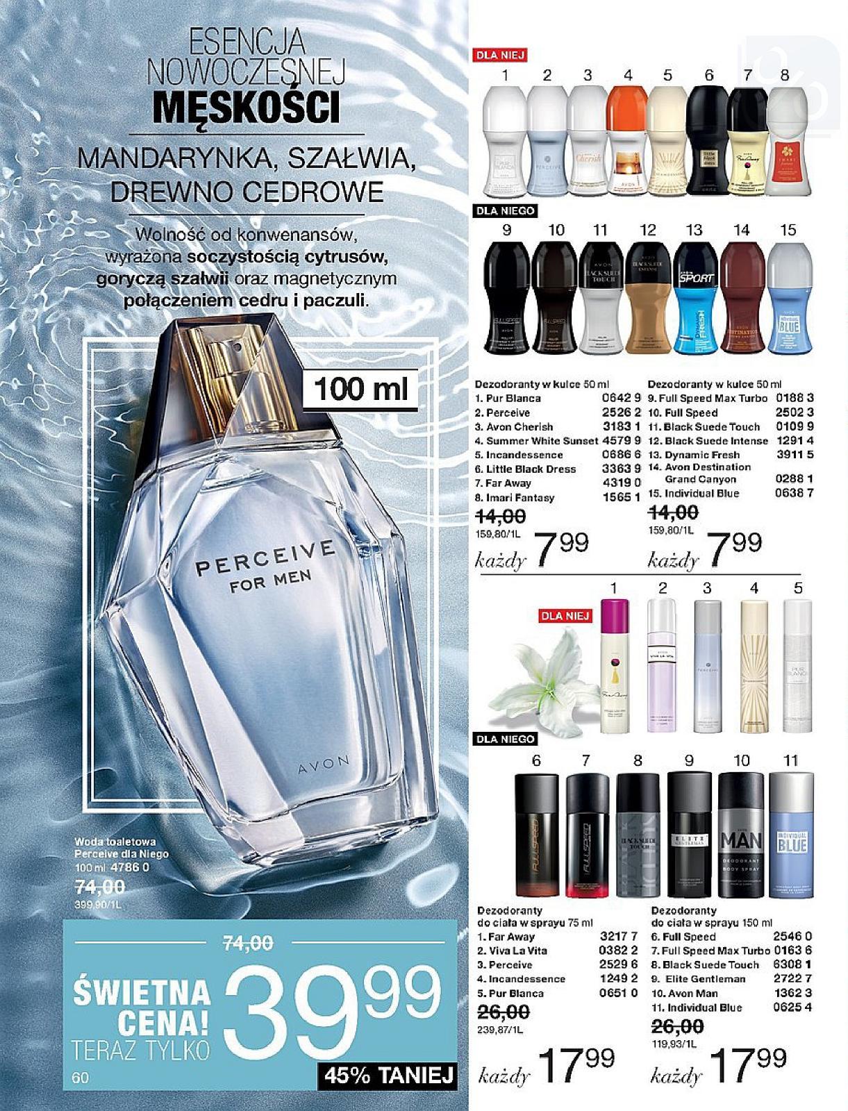 Gazetka promocyjna Avon str. 60