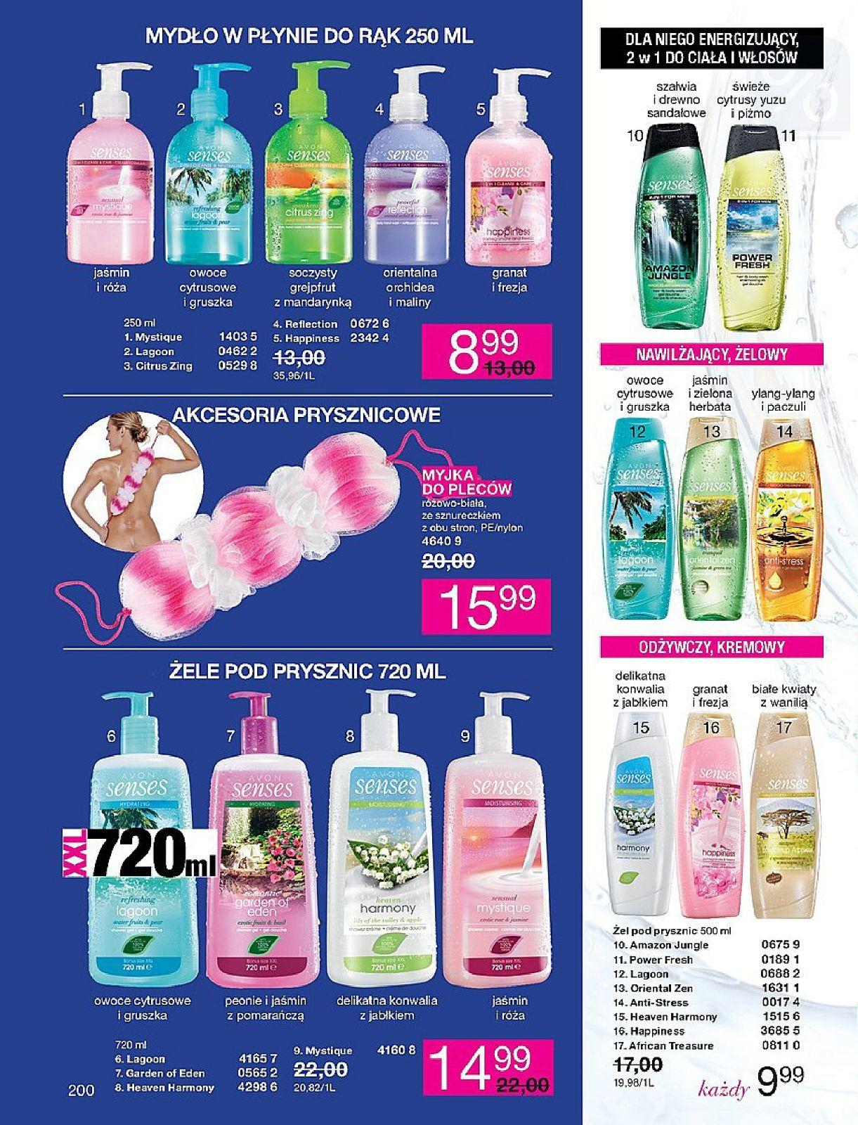 Gazetka promocyjna Avon str. 200