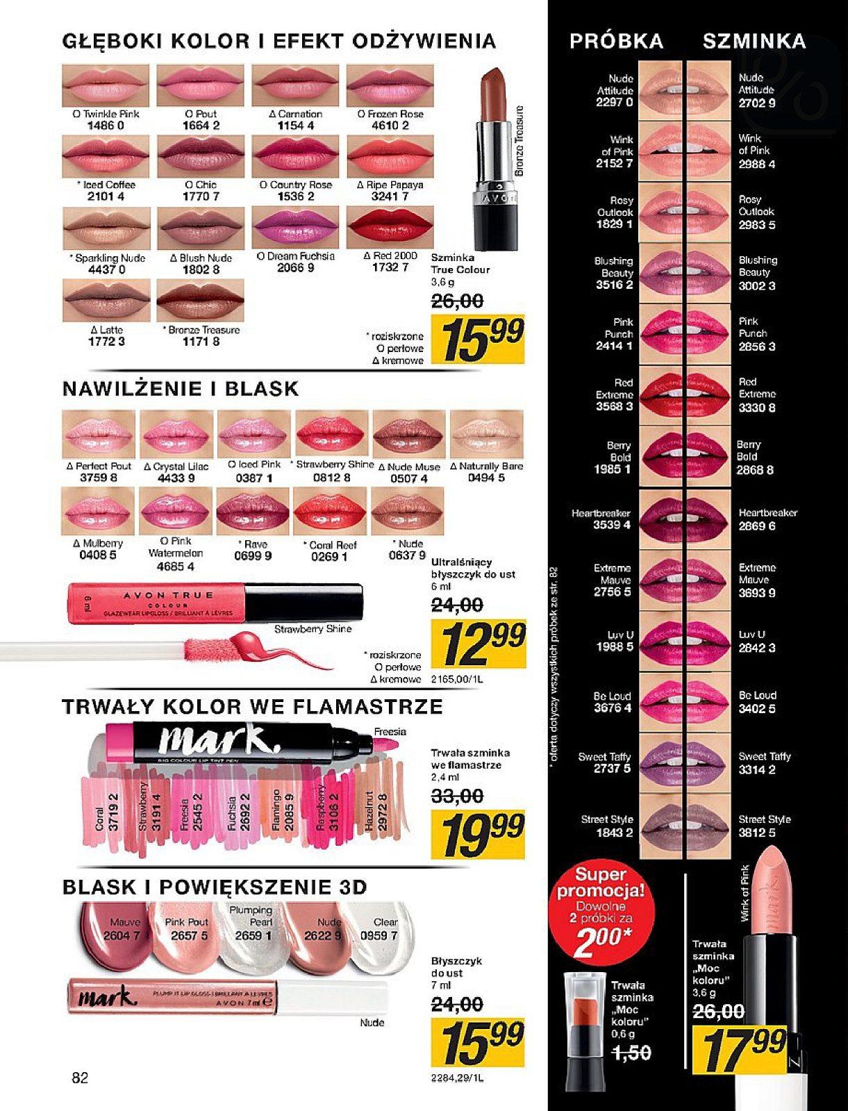 Gazetka promocyjna Avon str. 82