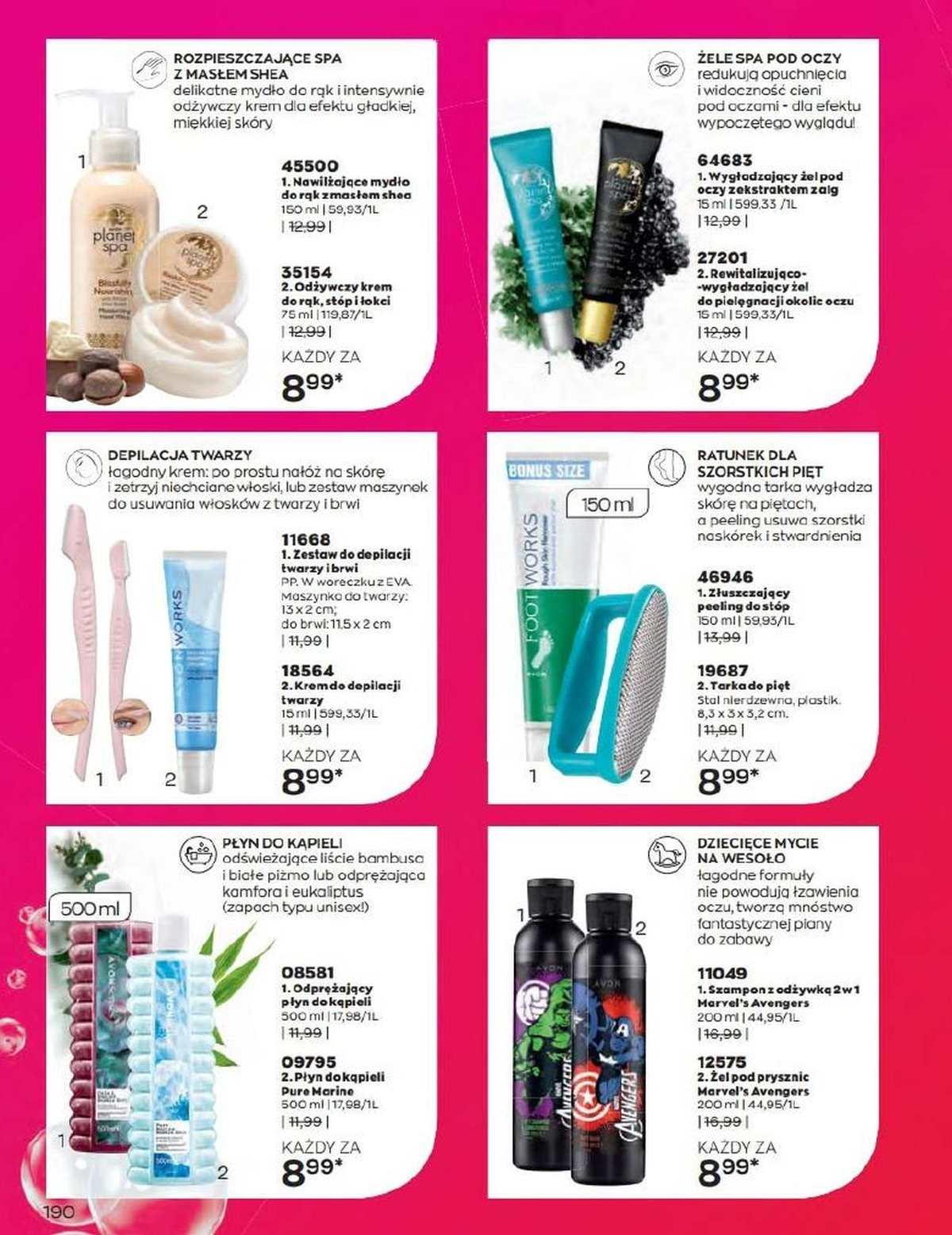 Gazetka promocyjna Avon str. 190