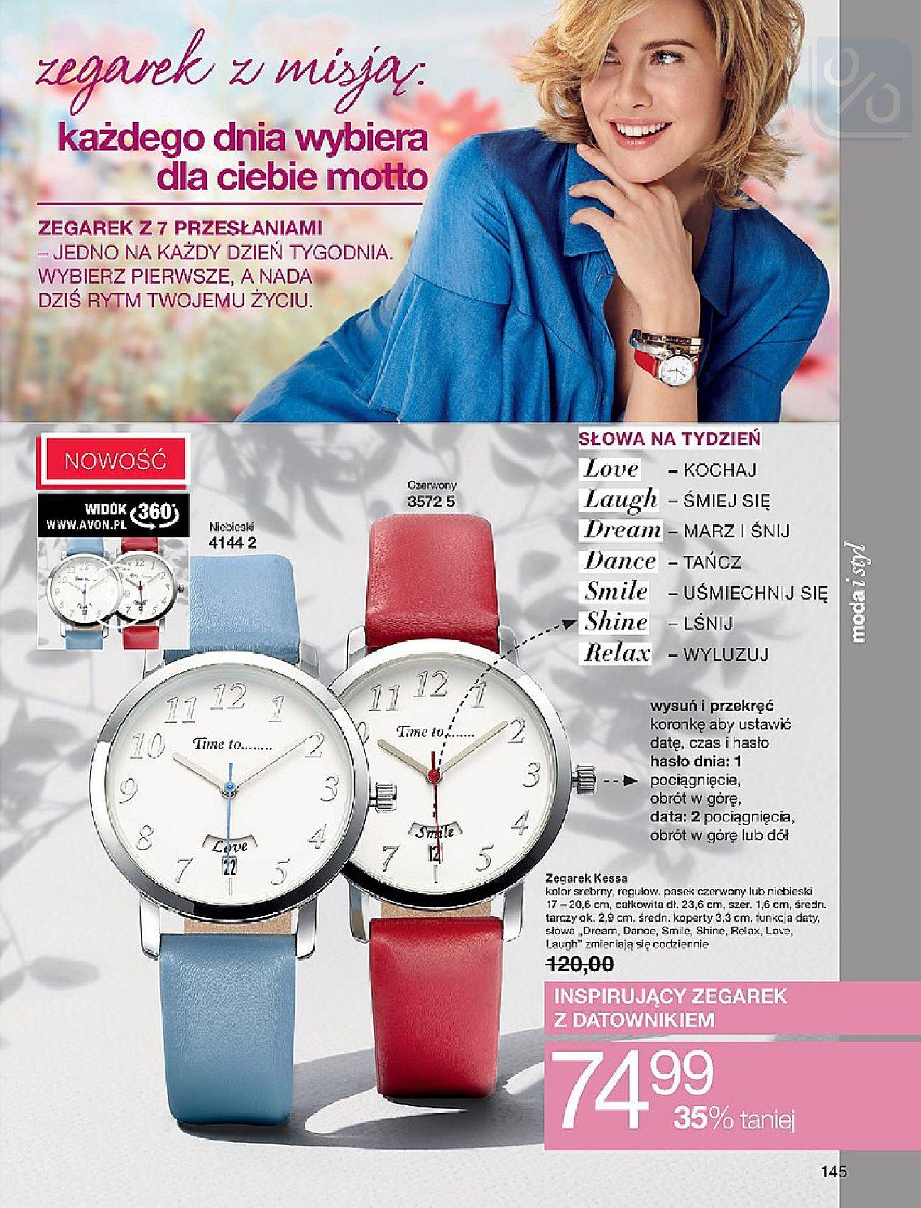 Gazetka promocyjna Avon str. 145