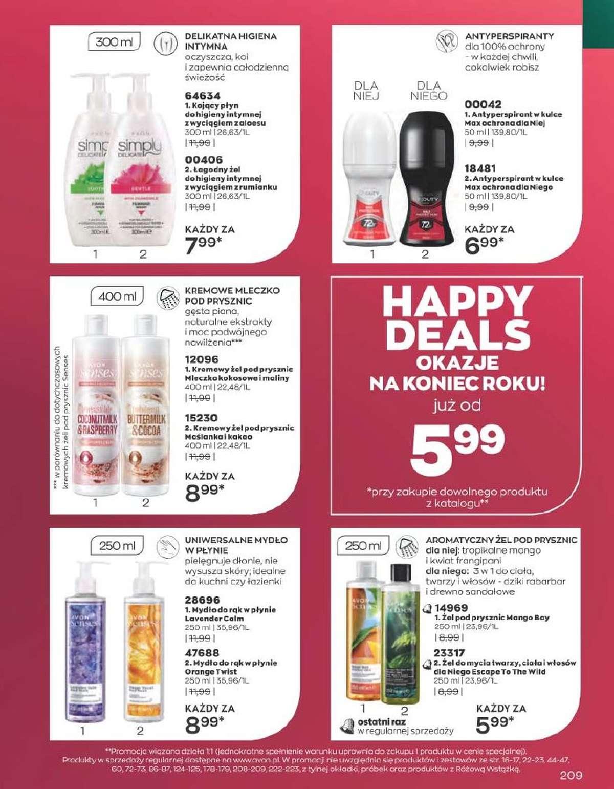 Gazetka promocyjna Avon str. 209