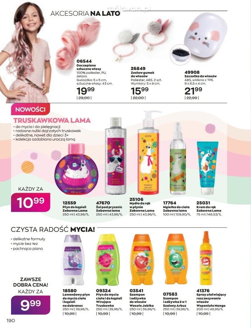 Gazetka promocyjna Avon str. 190