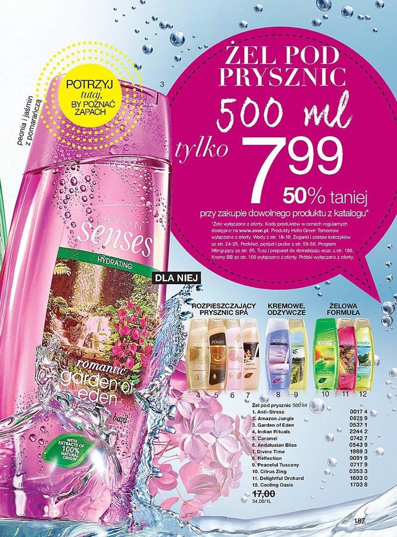 Gazetka promocyjna Avon str. 187