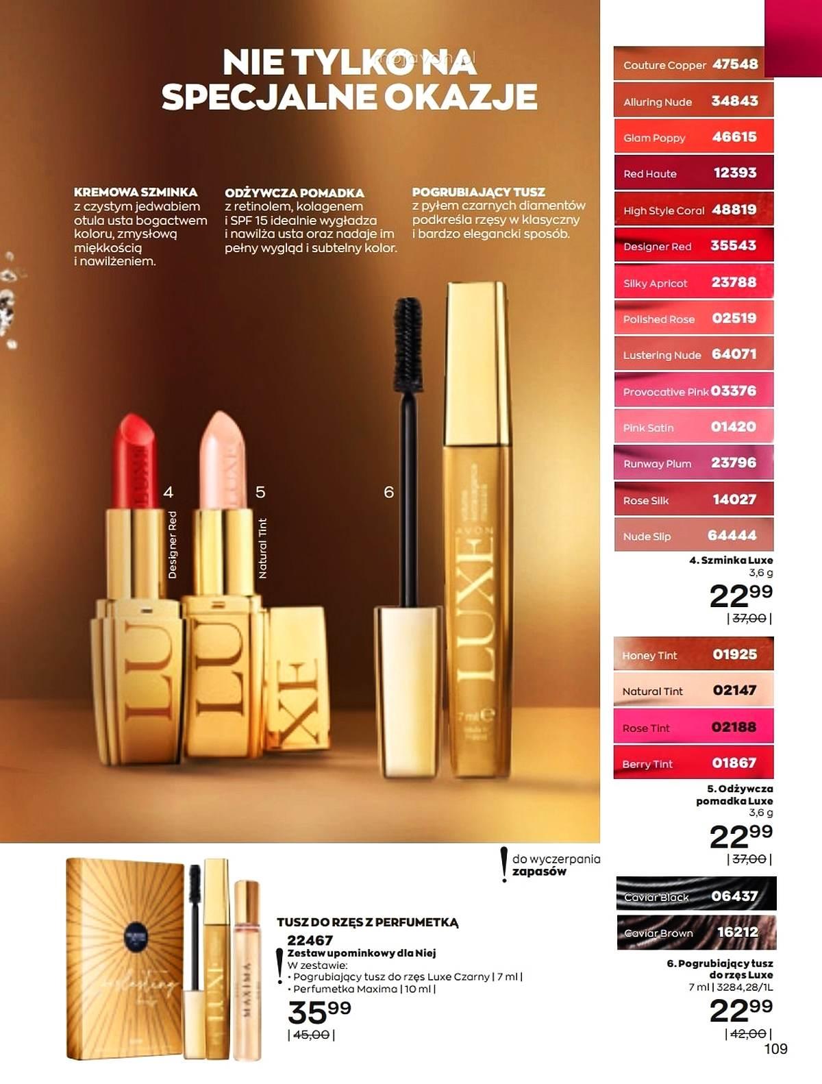 Gazetka promocyjna Avon str. 109