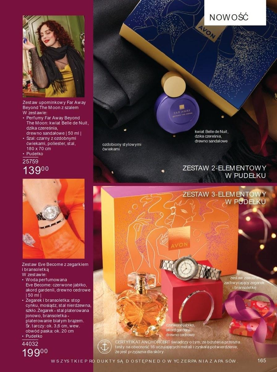 Gazetka promocyjna Avon str. 165