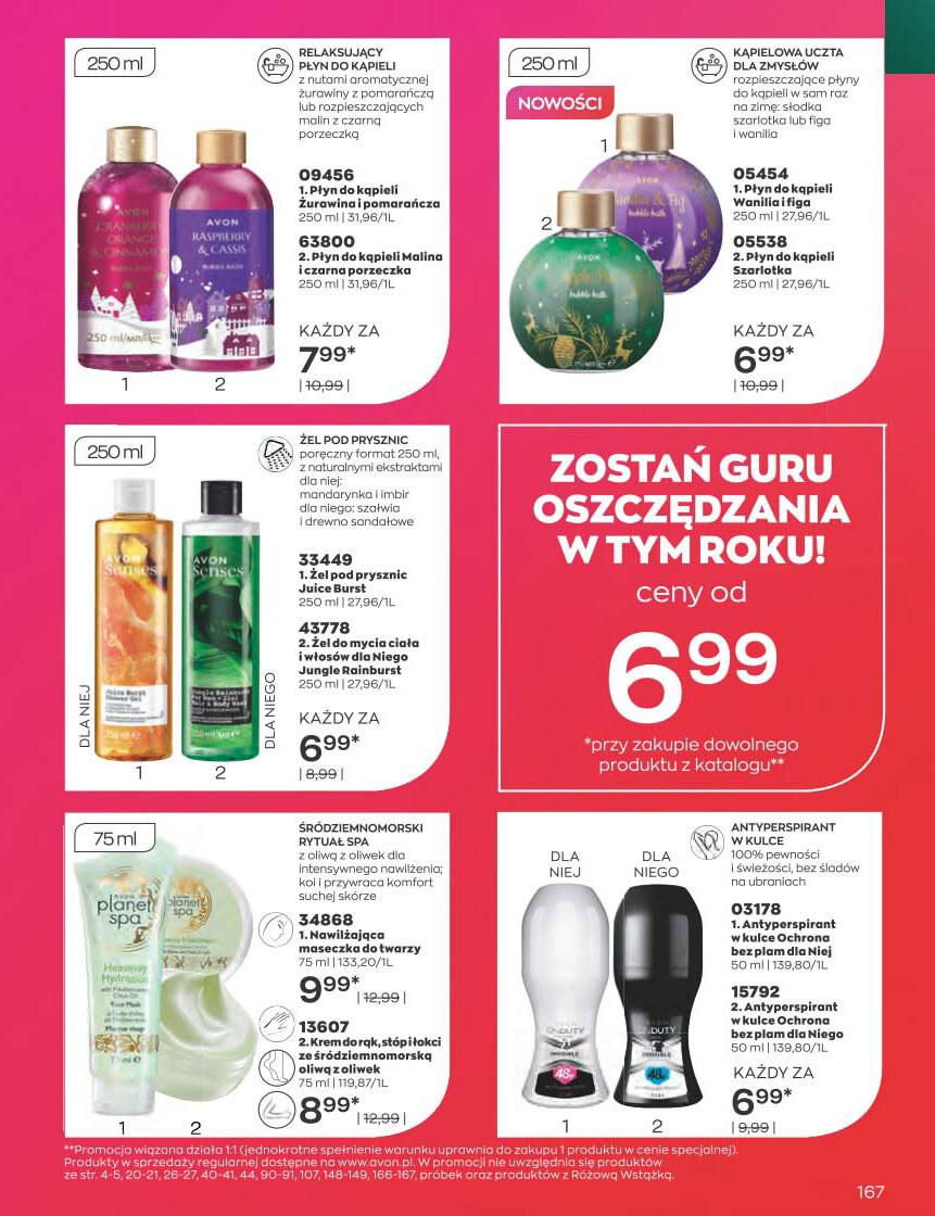 Gazetka promocyjna Avon str. 167