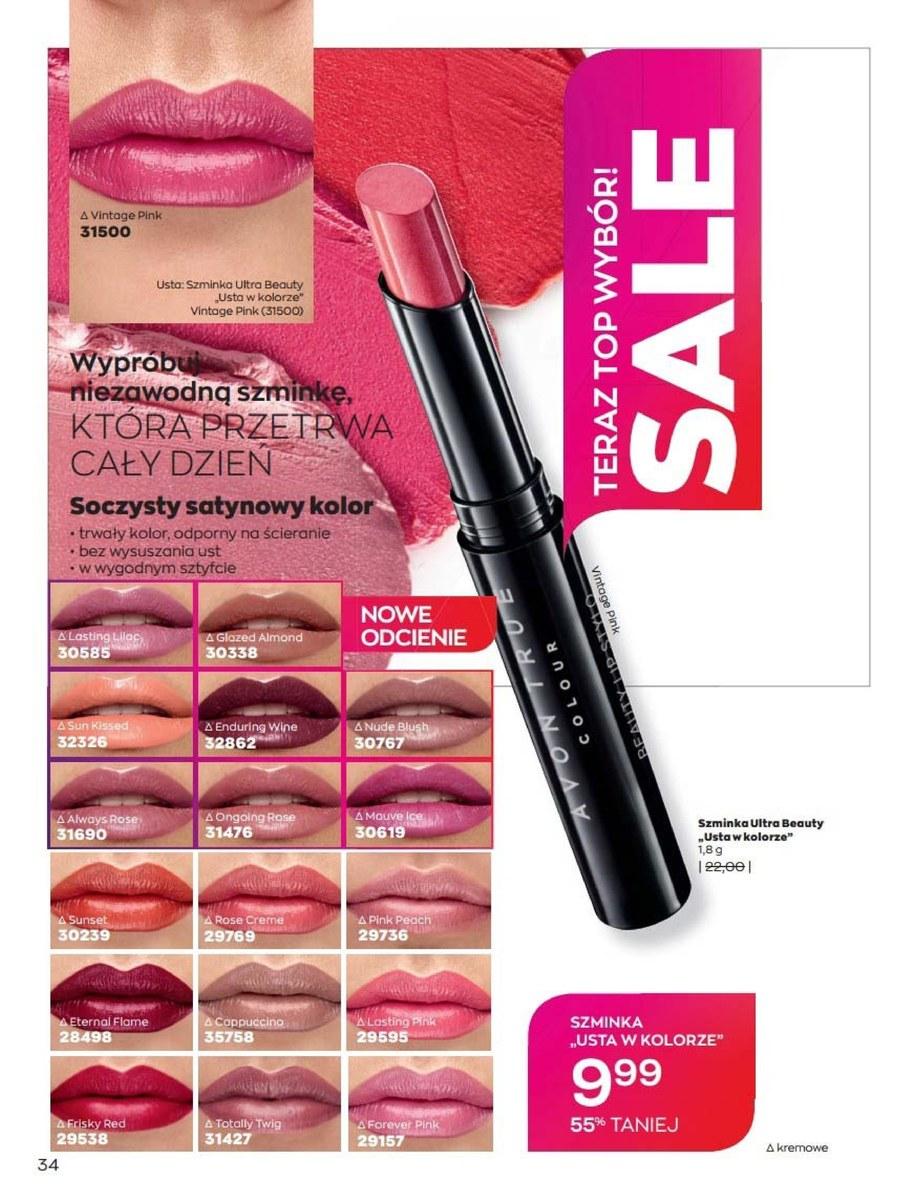 Gazetka promocyjna Avon str. 34