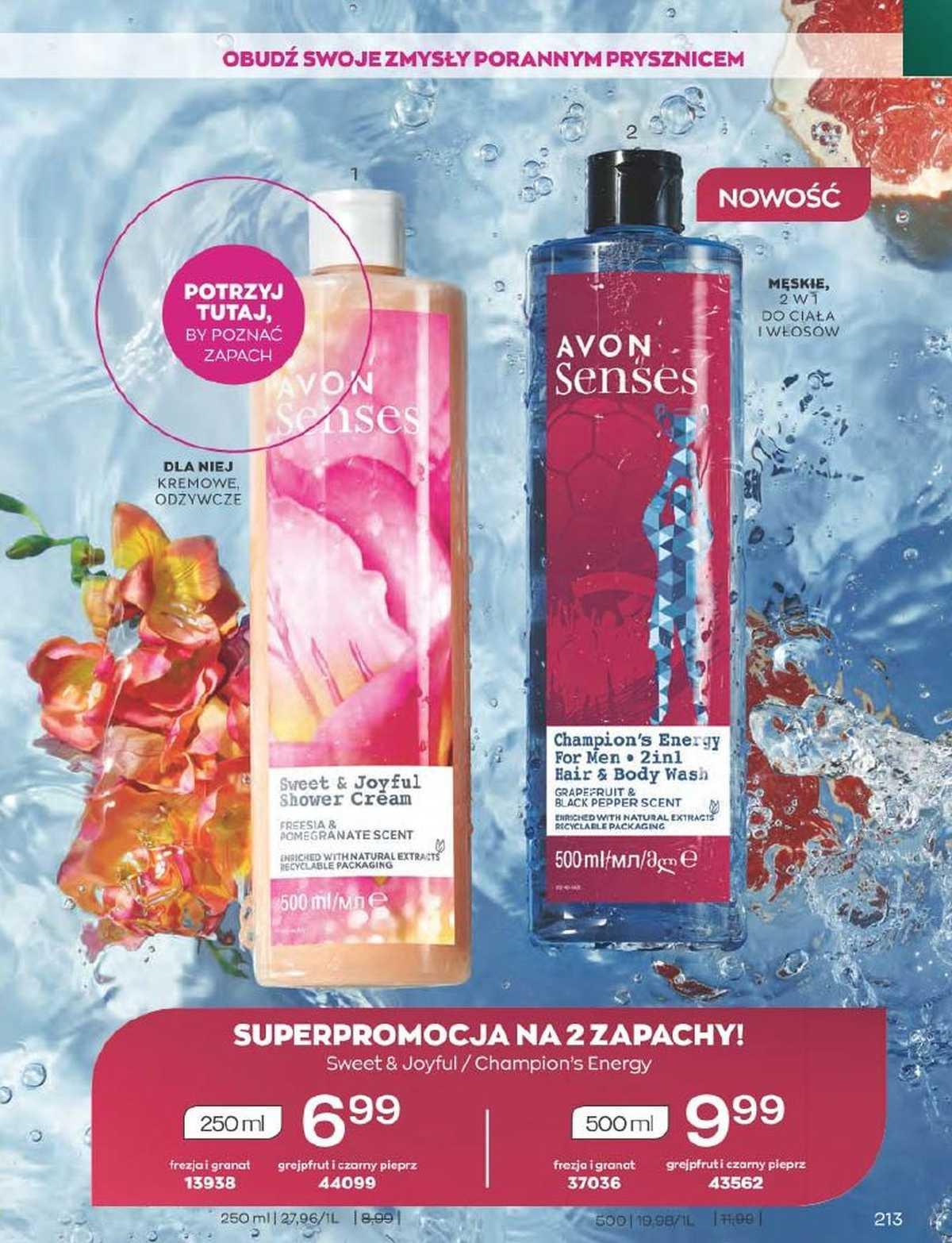 Gazetka promocyjna Avon str. 213