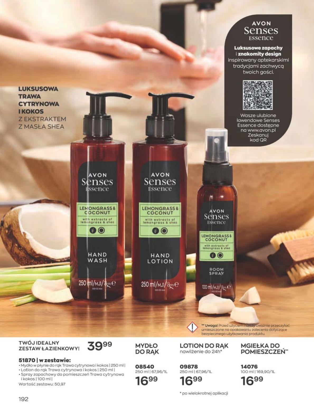 Gazetka promocyjna Avon str. 192