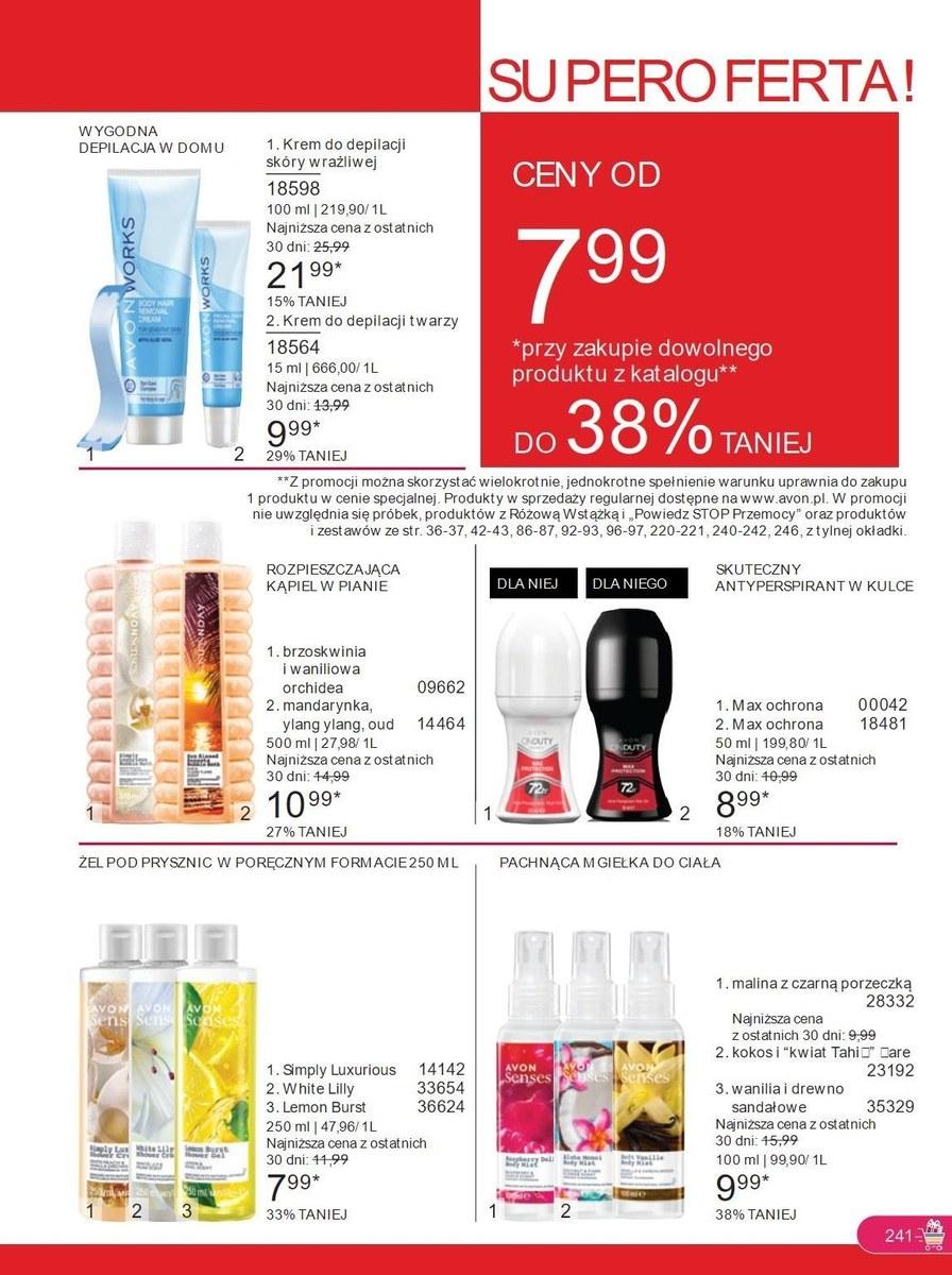Gazetka promocyjna Avon str. 241
