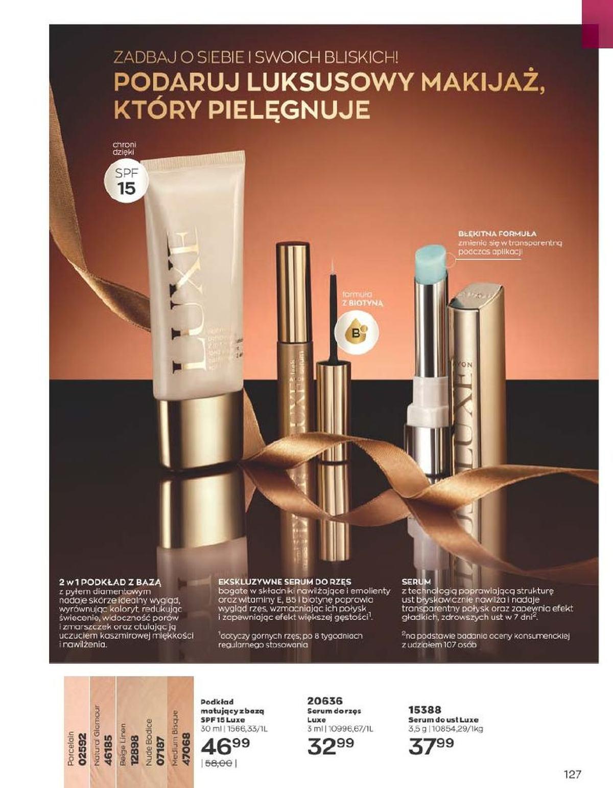 Gazetka promocyjna Avon str. 127