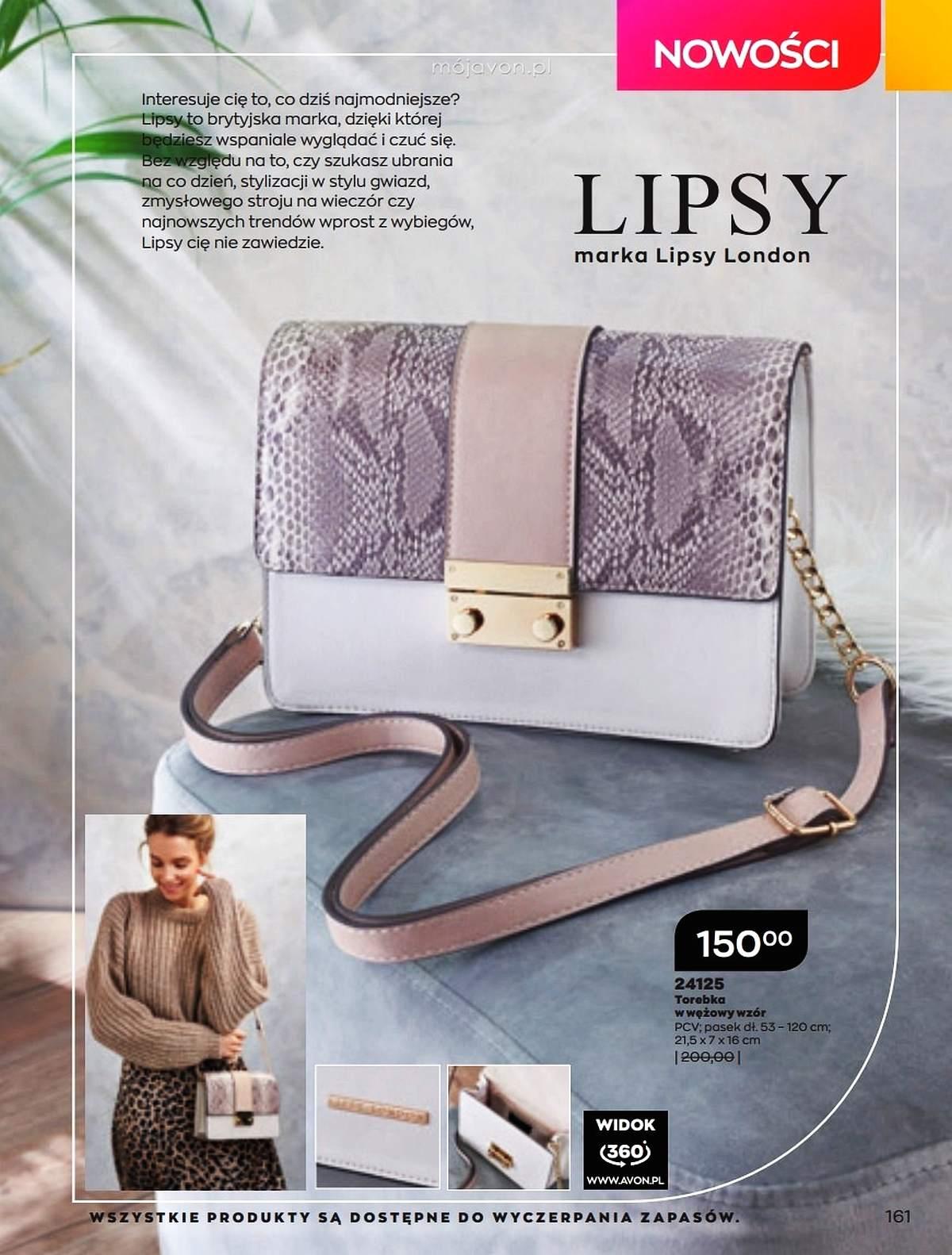 Gazetka promocyjna Avon str. 161