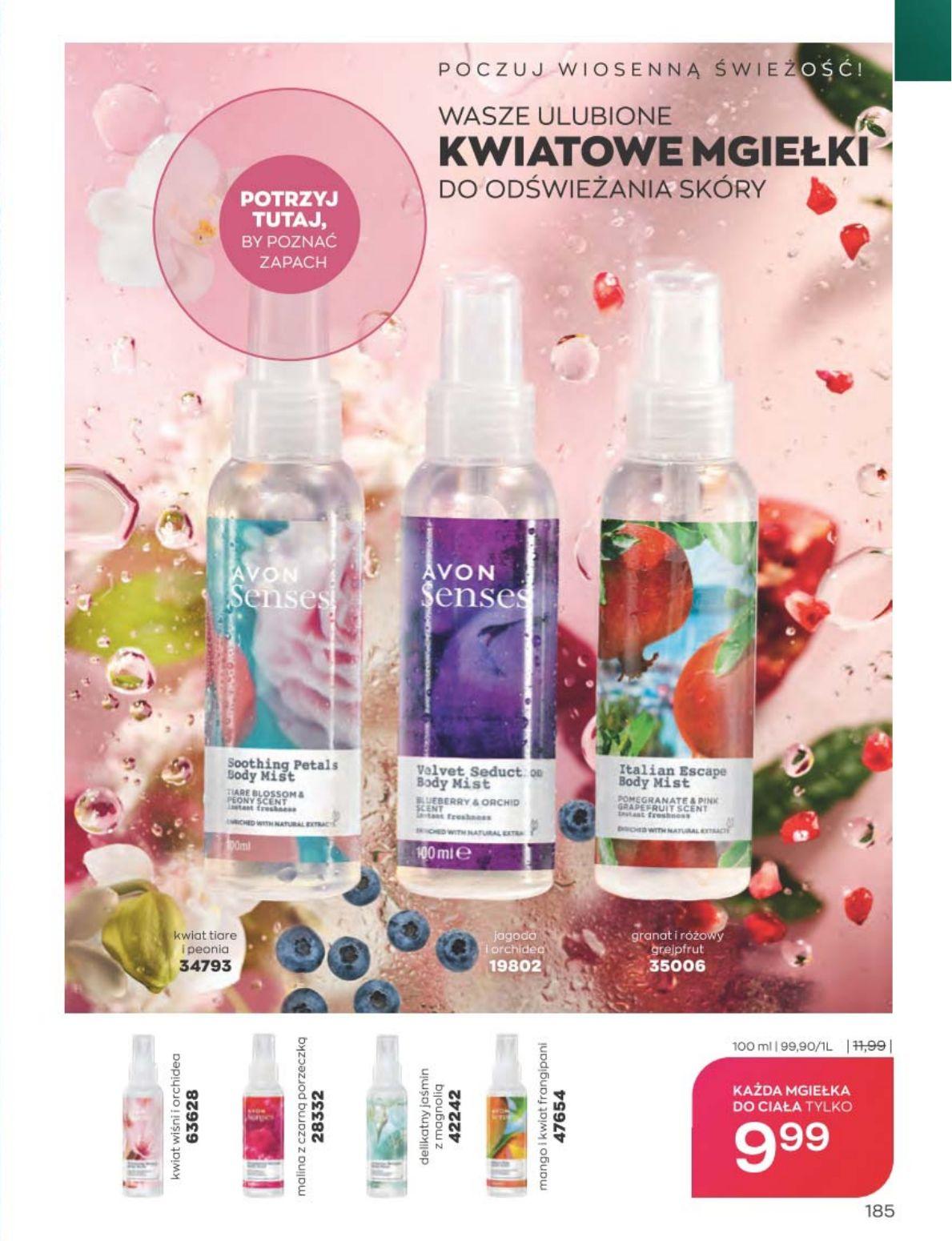 Gazetka promocyjna Avon str. 185