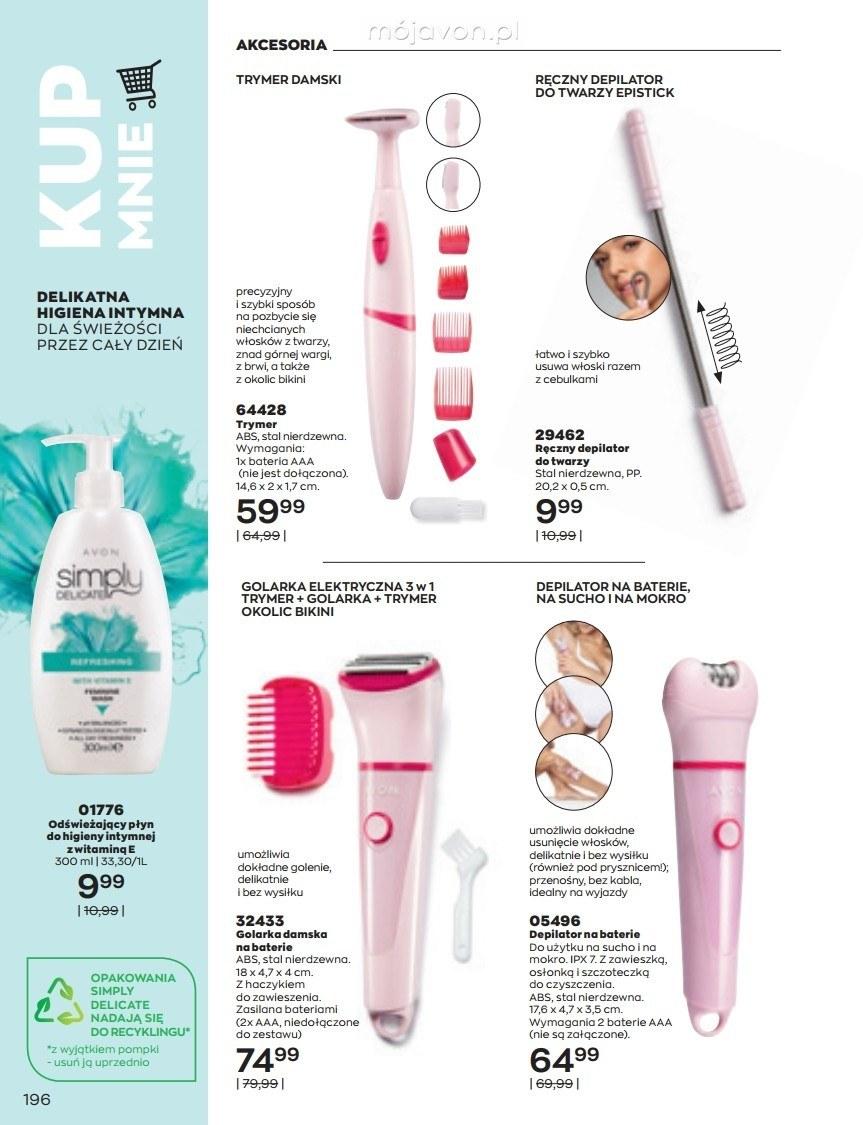 Gazetka promocyjna Avon str. 196